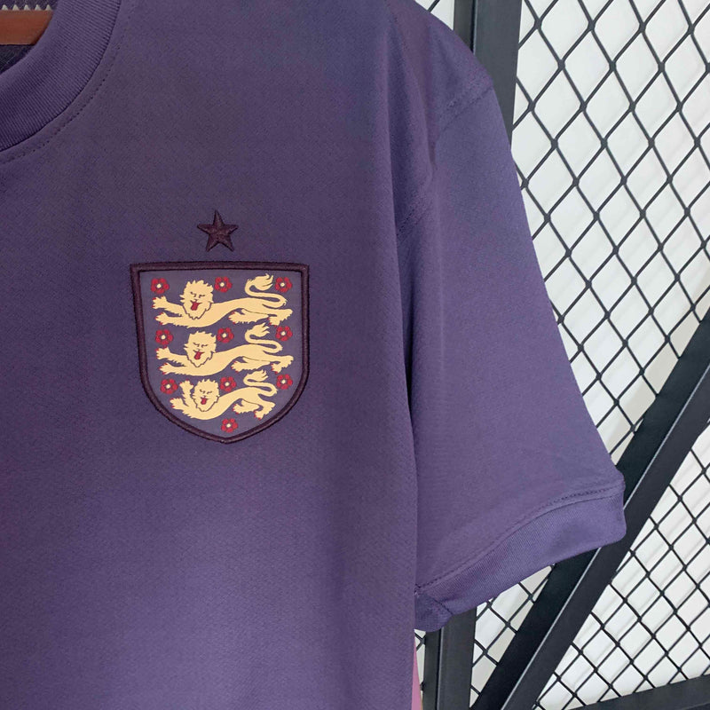 Camisa Seleção Inglaterra II 24/25 - Torcedor Nike - Roxa