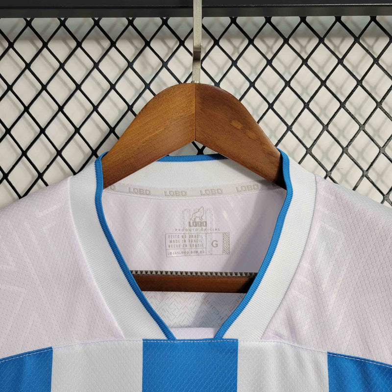 Camisa Paysandu I 23/24 - Torcedor Lobo - Azul e Branca