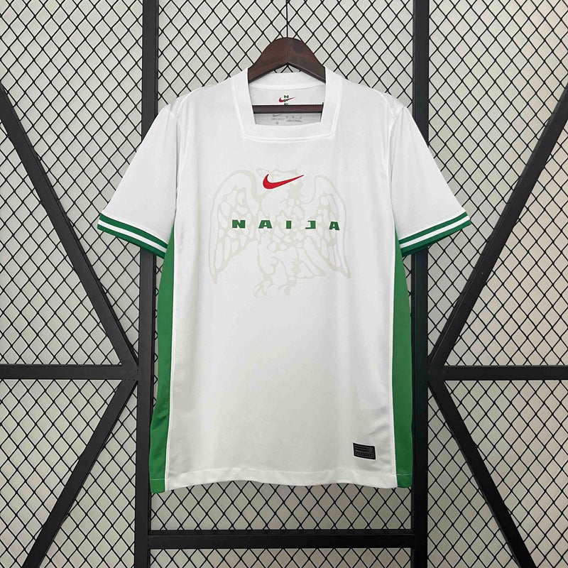 Camisa Seleção Nigéria I 24/25 - Torcedor Nike - Branca