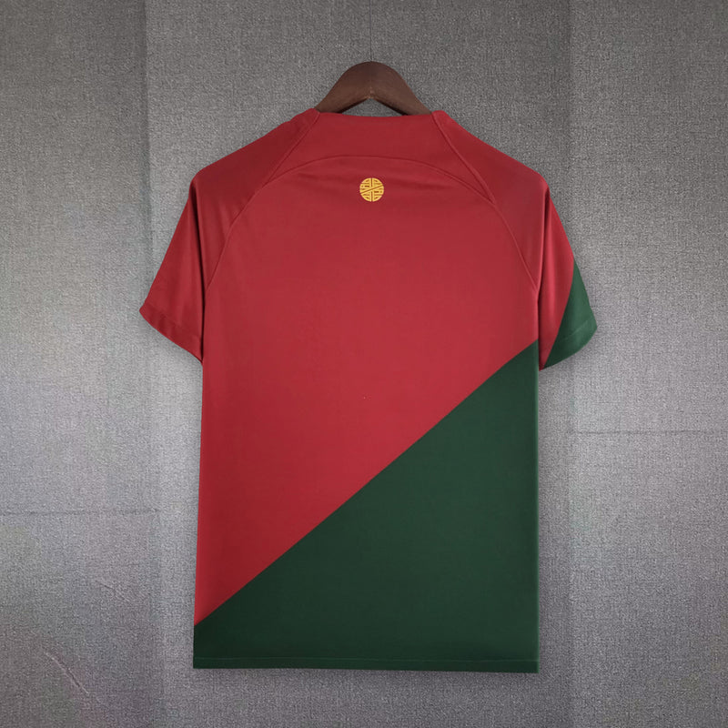 Camisa Seleção Portugal I 22/23 - Torcedor Nike - Vermelha e Verde