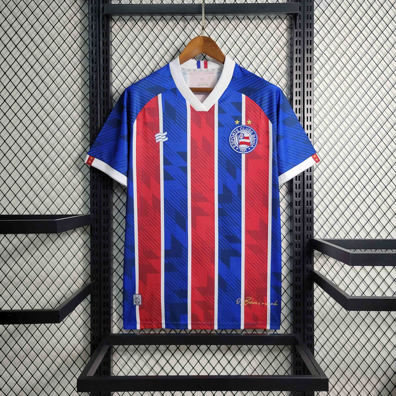 Camisa Bahia II 23/24 - Torcedor Esquadrão - Azul e Vermelha