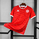 Camisa Seleção Tunísia I 2026 - Torcedor Kappa - Vermelha