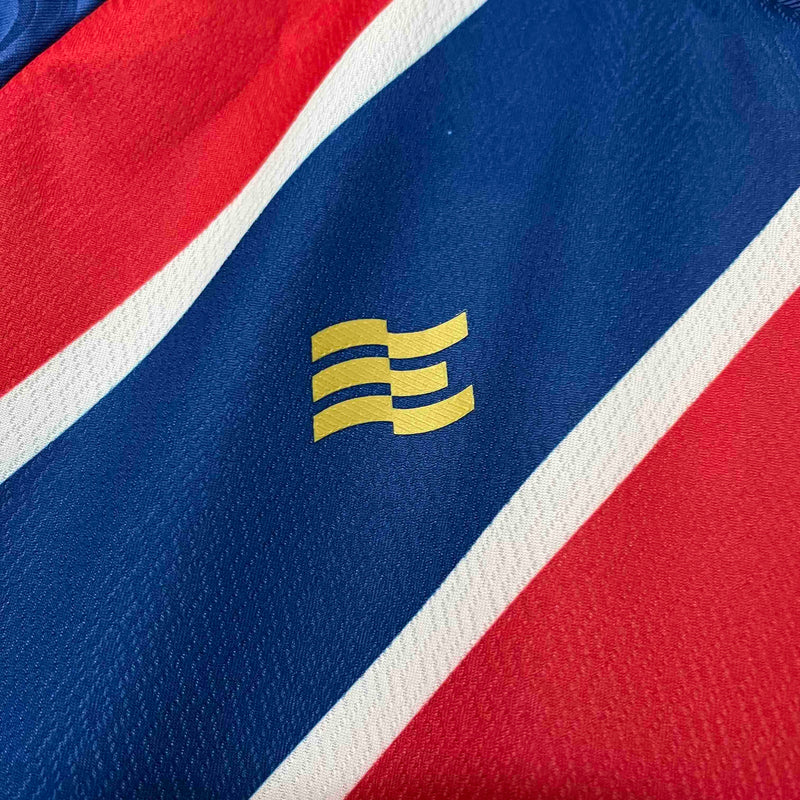 Camisa Bahia II 24/25 - Torcedor Esquadrão - Azul e Vermelha