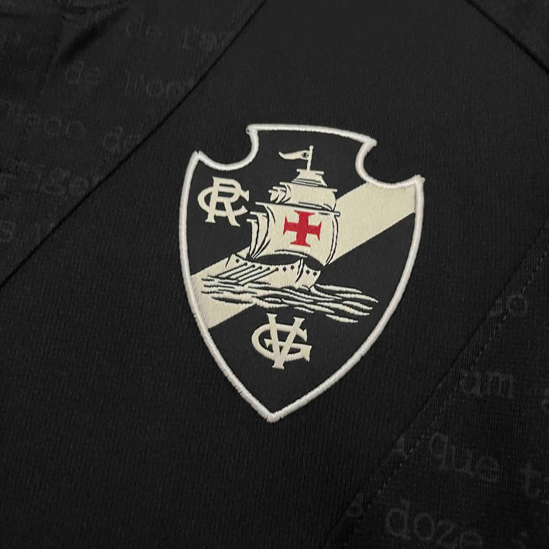 Camisa Vasco III 24/25 - Torcedor Kappa - Preta