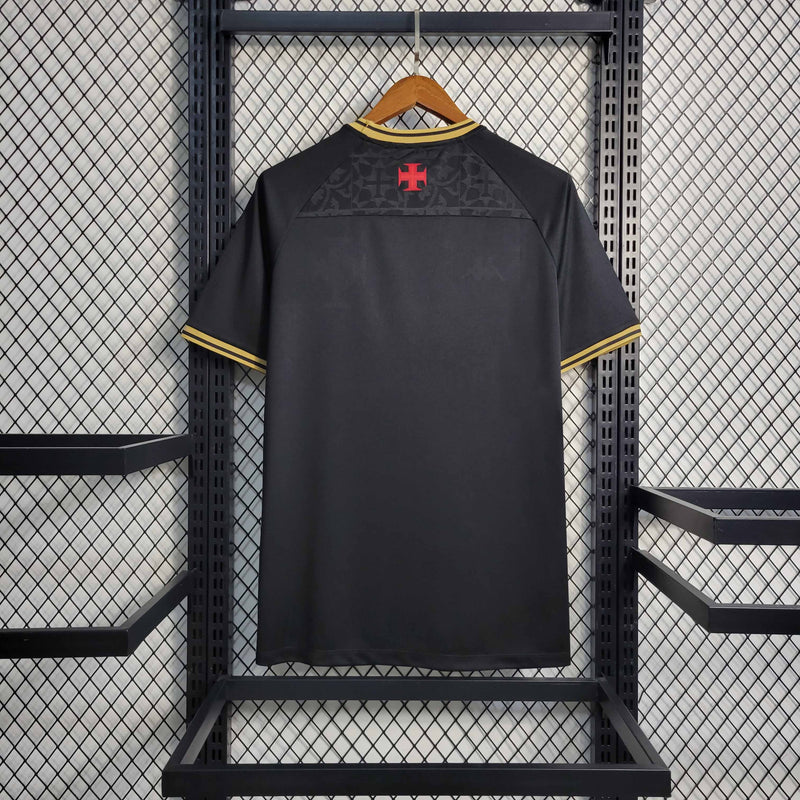 Camisa Vasco Goleiro 22/23 - Torcedor Kappa - Preta