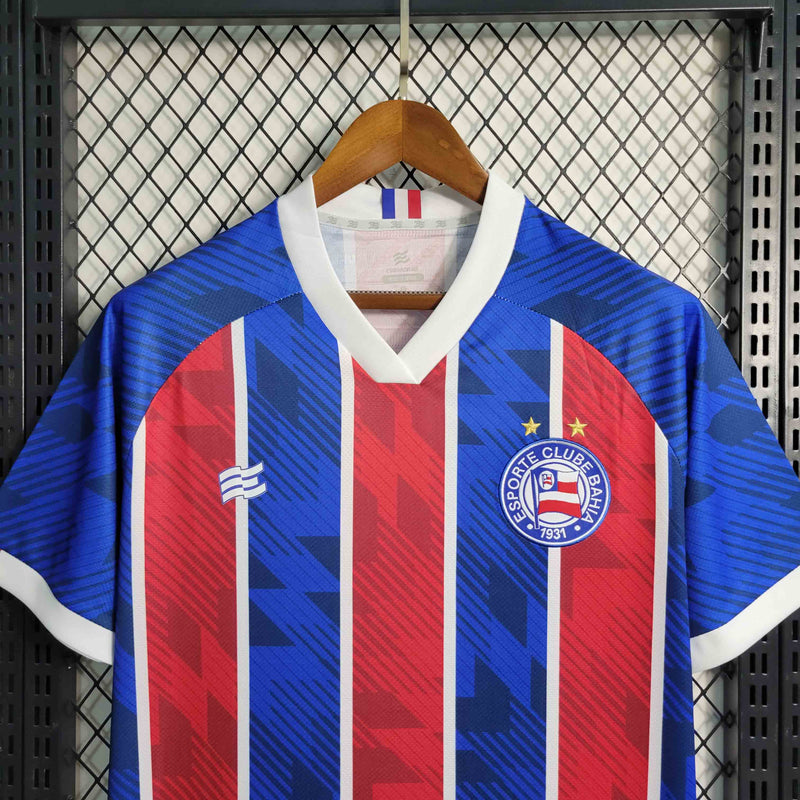 Camisa Bahia II 23/24 - Torcedor Esquadrão - Azul e Vermelha