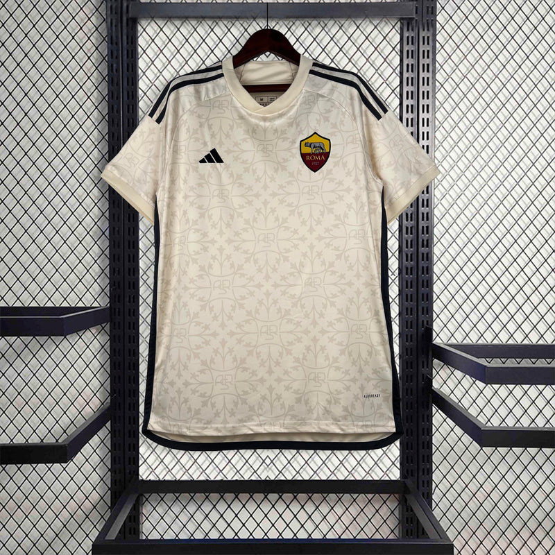 Camisa Roma I 23/24 - Torcedor Adidas - Bege