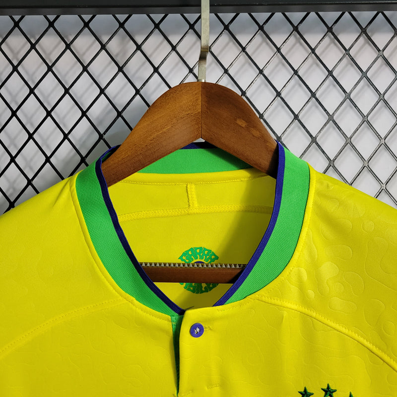 Camisa Seleção Brasileira I 22/23 - Torcedor Nike - Amarela