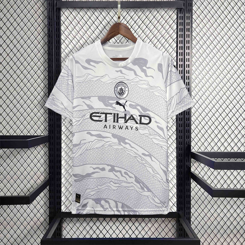 Camisa Manchester City 24/25 - Edição Especial Puma - Branca