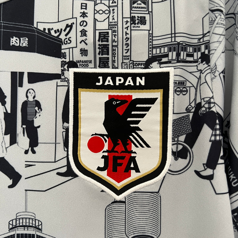 Camisa Seleção Japão 24/25 - Edição Especial Adidas - Cinza