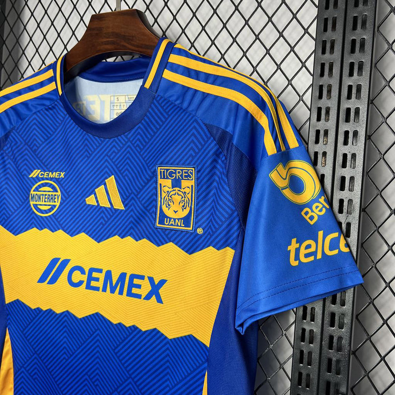 Camisa Tigres do México I 24/25 - Torcedor Adidas - Azul