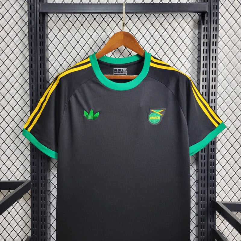 Camisa Seleção Jamaica I 23/24 - Torcedor Adidas - Preta