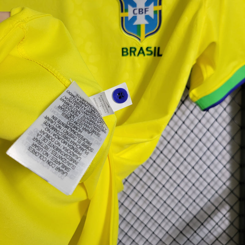 Camisa Seleção Brasileira I 22/23 - Torcedor Nike - Amarela