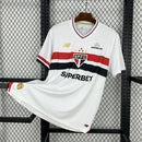 Camisa São Paulo I 25/26 - Torcedor New Balance - Branca