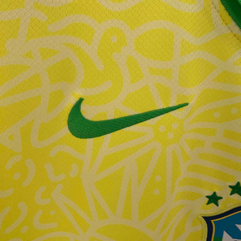 Camisa Seleção Brasileira I 24/25 - Torcedor Nike - Amarela