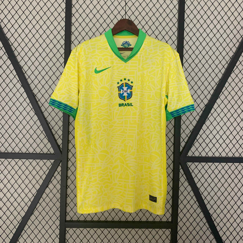 Camisa Seleção Brasileira I 24/25 - Torcedor Nike - Amarela