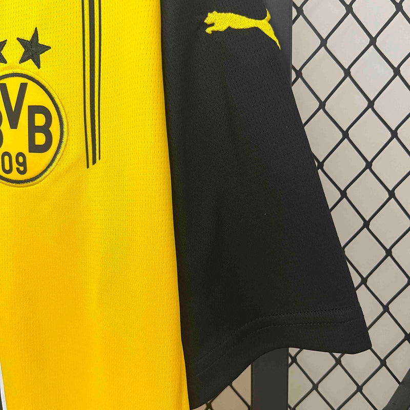 Camisa Borussia Dortmund I 24/25 - Torcedor Puma - Amarelo