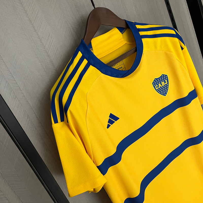 Camisa Boca Juniors II 23/24 - Torcedor Adidas - Amarela