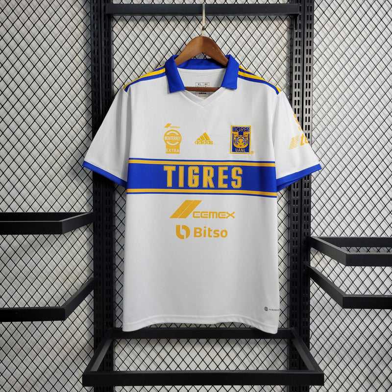 Camisa Tigres do México I 22/23 - Torcedor Adidas - Branca