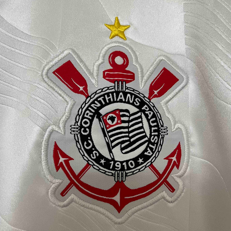 Retrô Camisa Corinthians 94/95 - Torcedor Finta - Branca