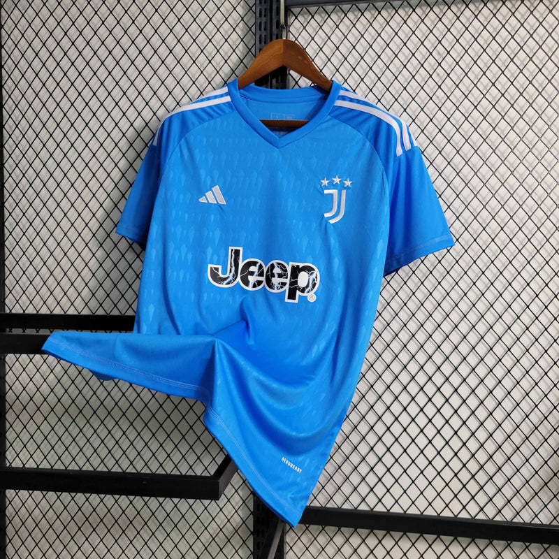 Camisa Juventus Goleiro 23/24 - Torcedor Adidas - Azul