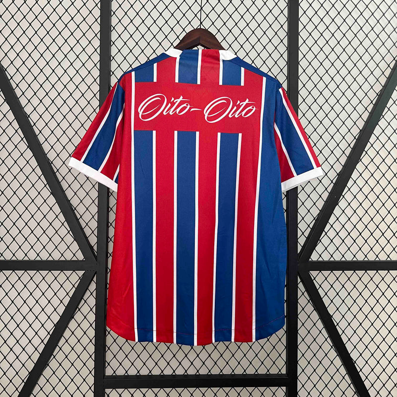 Camisa Bahia Comemorativa 88/89 - Torcedor Esquadrão - Azul e Vermelha