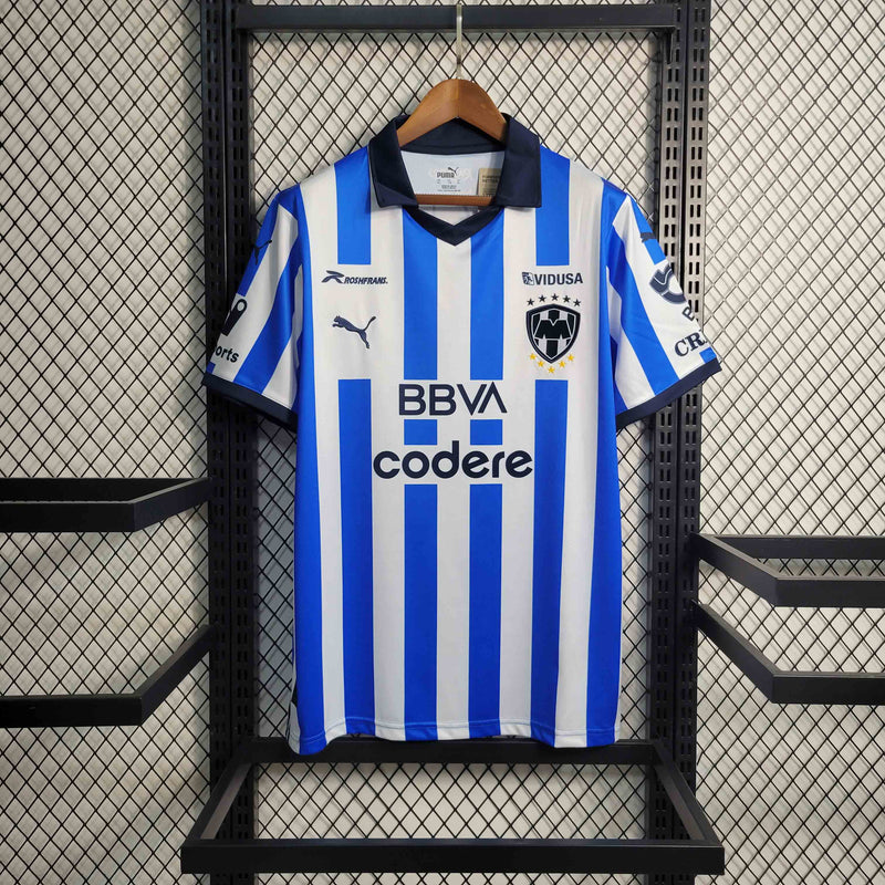 Camisa Monterrey I 23/24 - Torcedor Puma - Azul e Branca