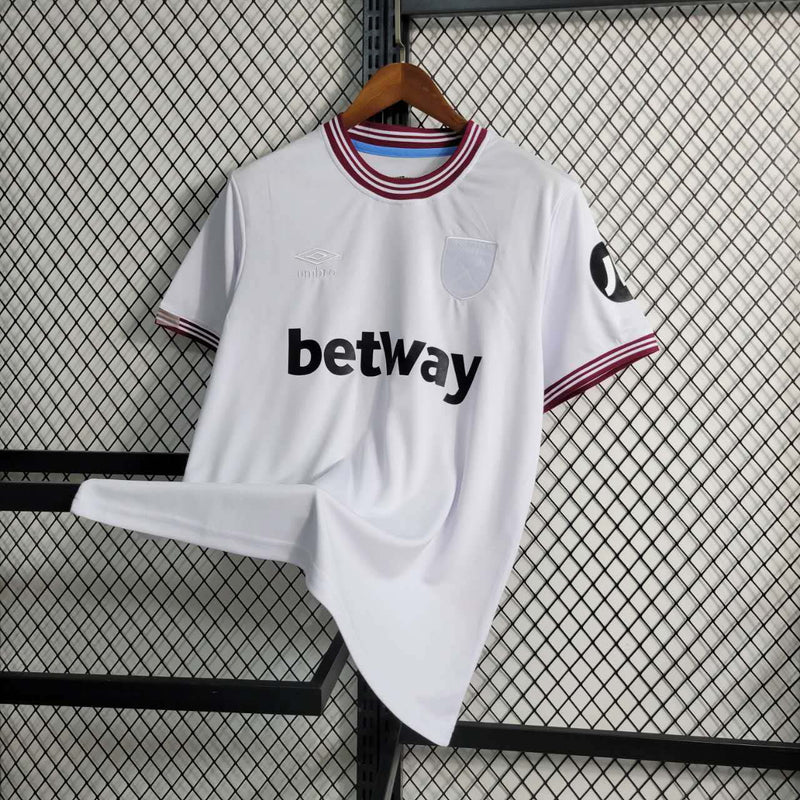 Camisa West Ham II 23/24 - Torcedor Umbro -Branca