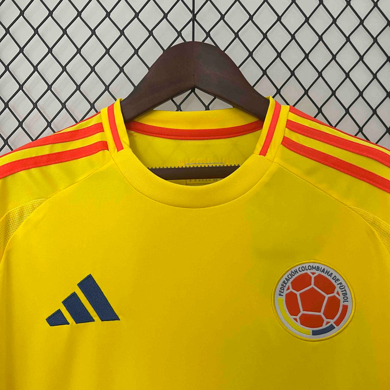 Camisa Seleção Colômbia I 24/25 - Torcedor Adidas - Amarela