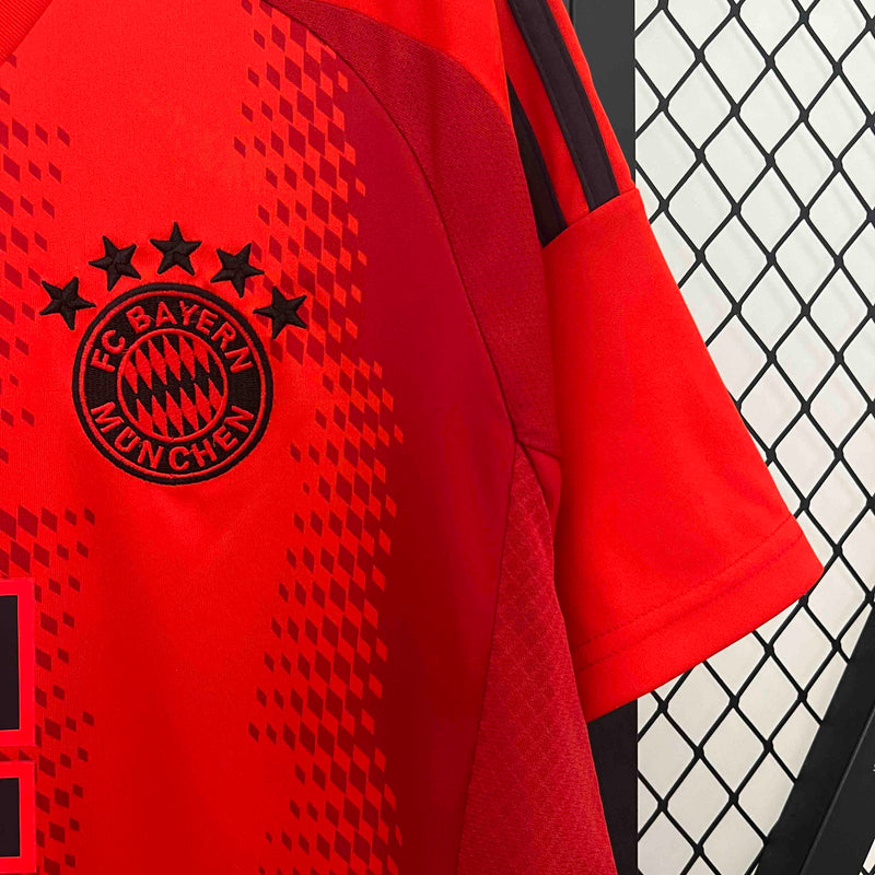 Camisa Bayern de Munique I 24/25 - Torcedor Adidas - Vermelho