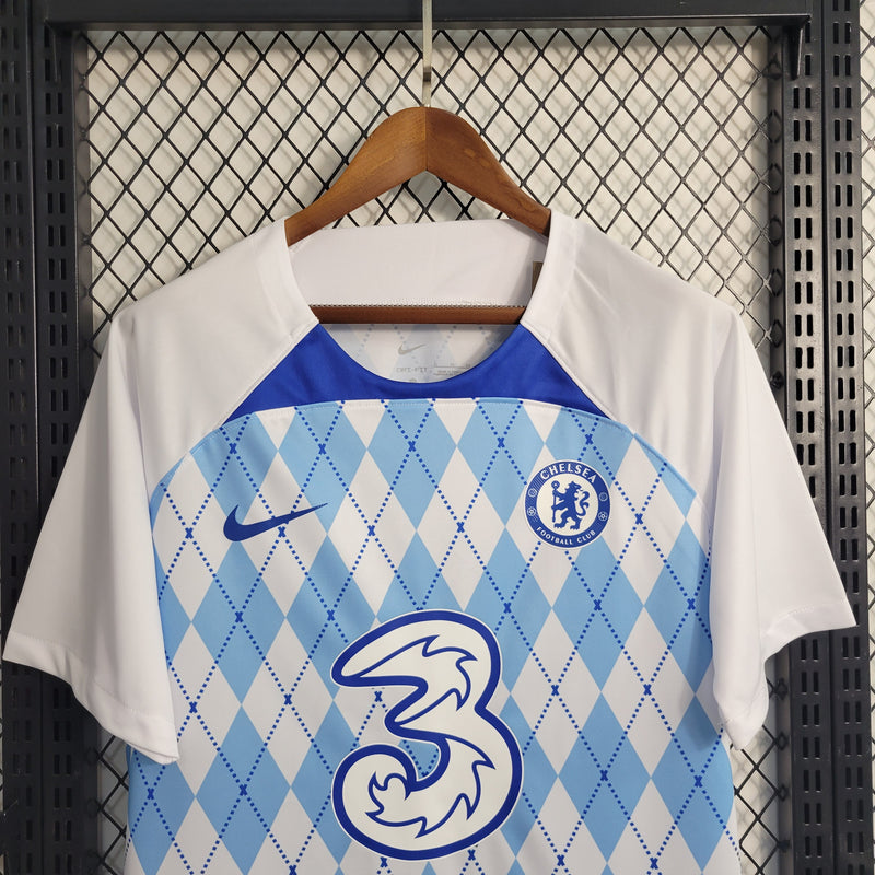 Camisa Chelsea 23/24 - Treino Nike - Branca