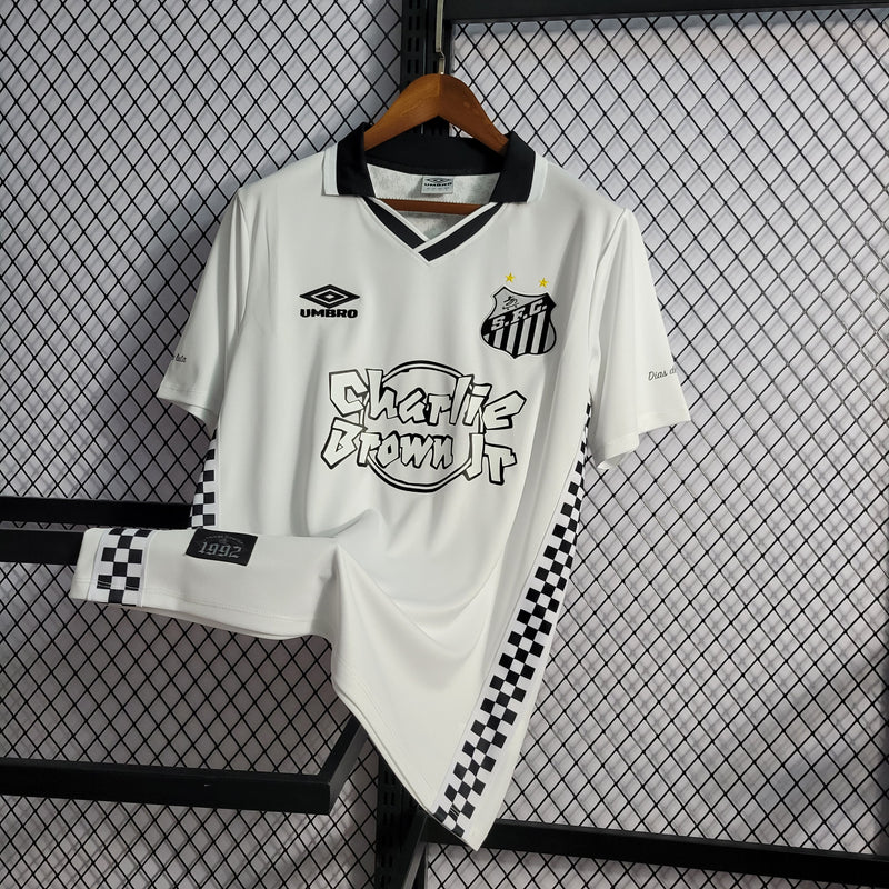 Camisa Santos CBJ 24/25 - Torcedor Umbro - Branca