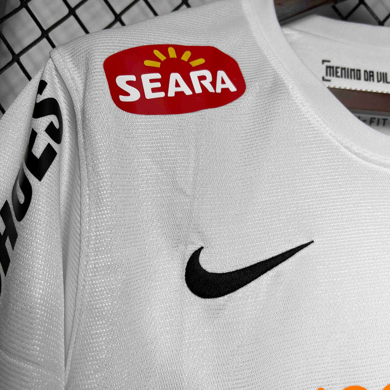 Retrô Camisa Santos 11/12 - Torcedor Nike - Branca