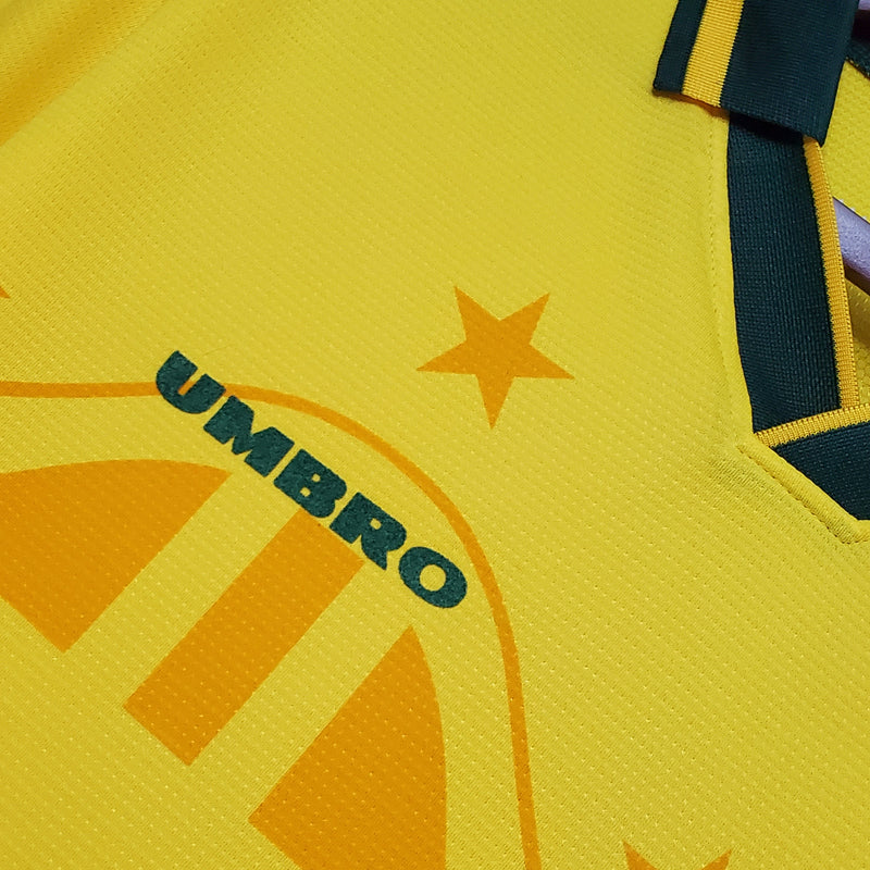 Retrô Camisa Seleção Brasileira I 1994- Torcedor Umbro - Amarela