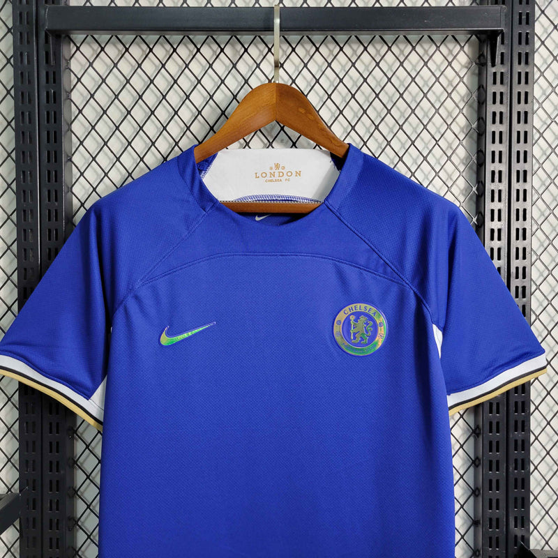 Camisa Chelsea I 23/24 - Torcedor Nike - Azul