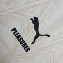 Camisa AC Milan Pleasures 23/24 - Torcedor Puma - Bege