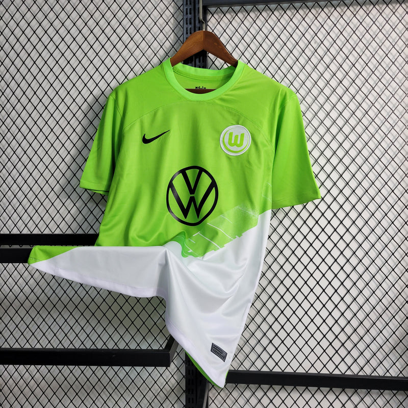 Camisa Wolfsburg I 23/24 - Torcedor Nike - Verde