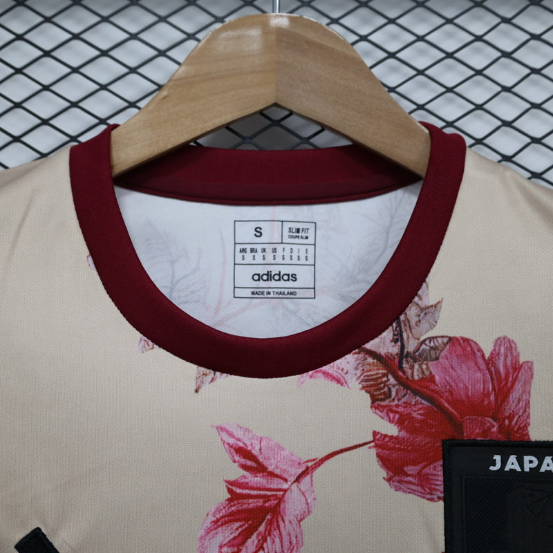 Camisa Seleção Japão 24/25 - Edição Especial Adidas - Bege