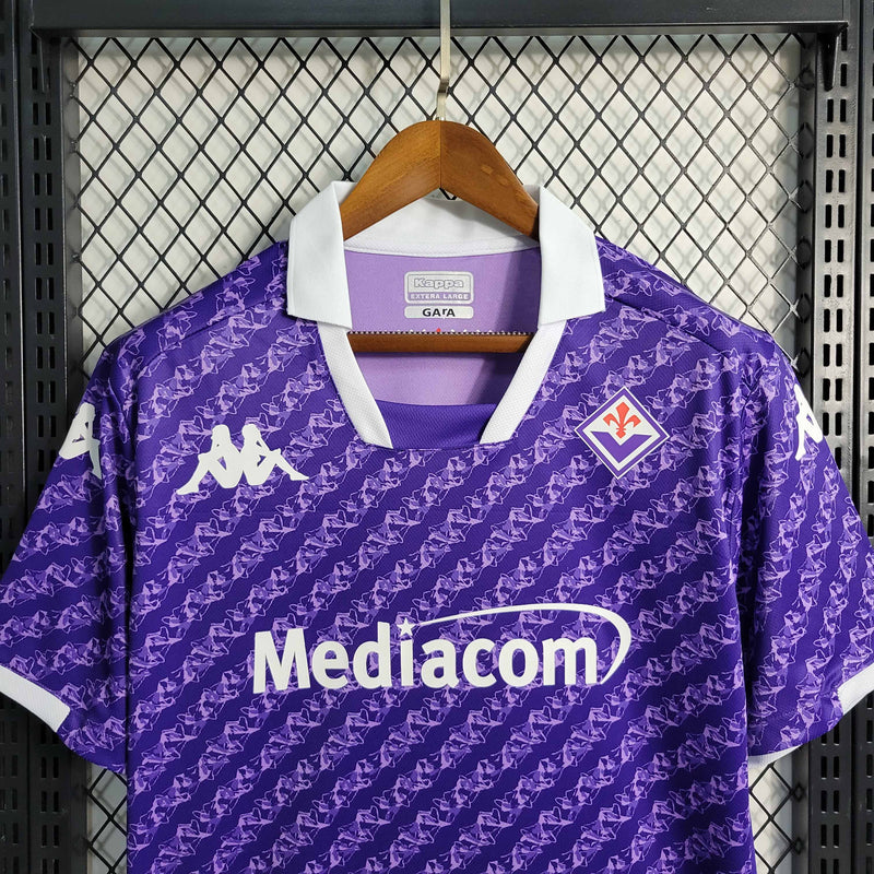 Camisa Fiorentina I 23/24 - Torcedor Kappa - Roxa