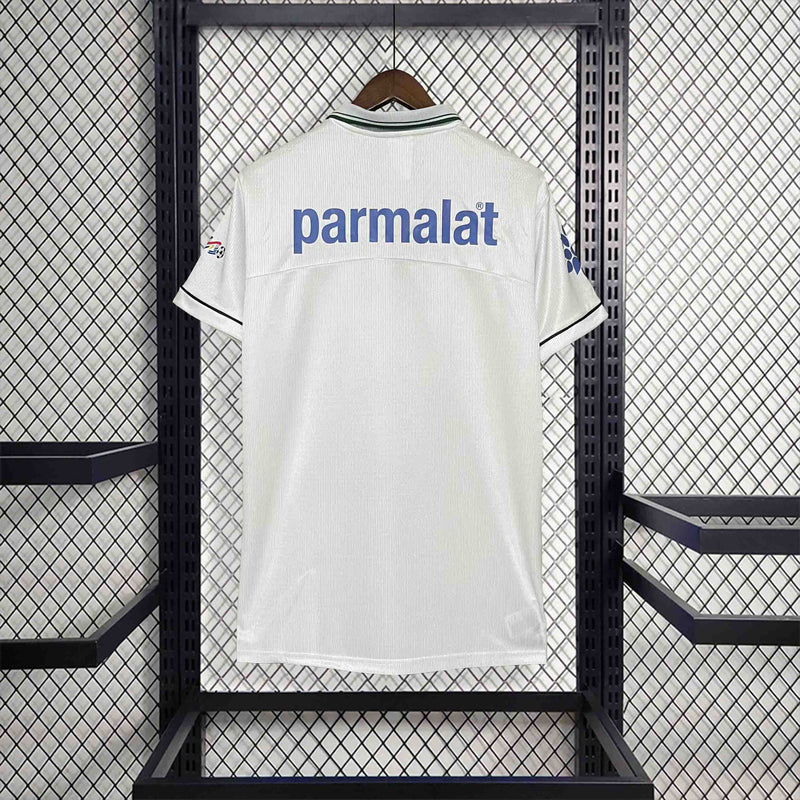 Retrô Camisa Palmeiras 99/00 - Torcedor Rhumell - Branca