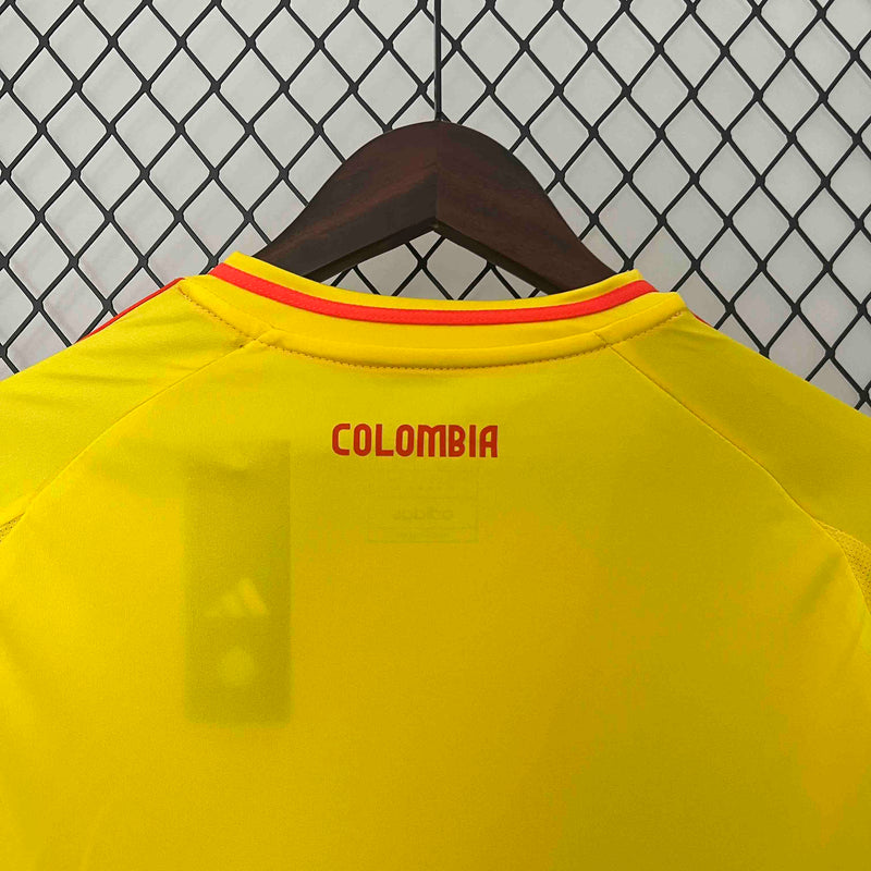 Camisa Seleção Colômbia I 24/25 - Torcedor Adidas - Amarela