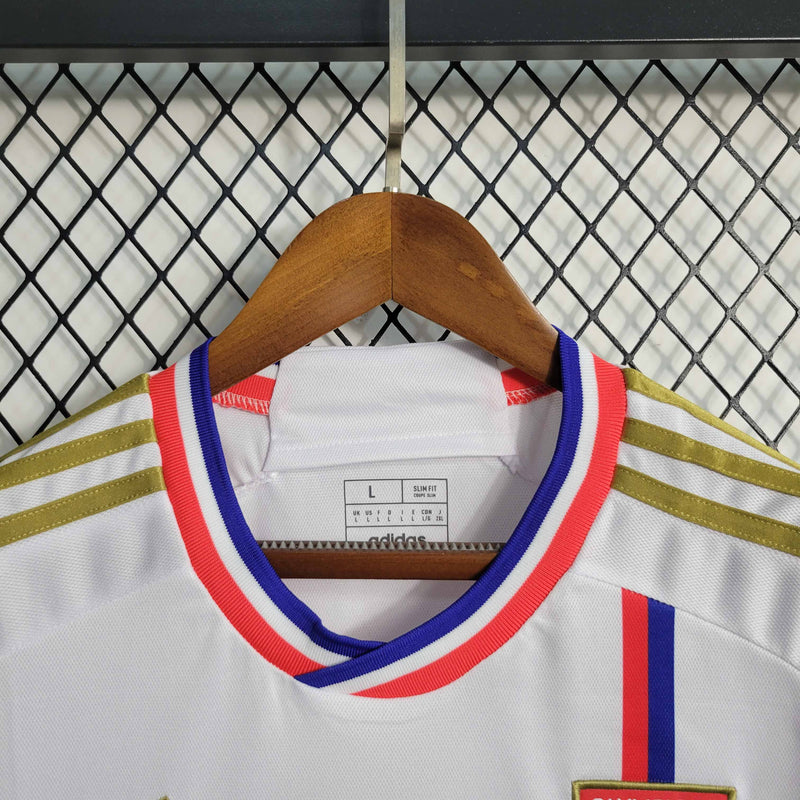 Camisa Lyon I 23/24 - Torcedor Adidas - Branca