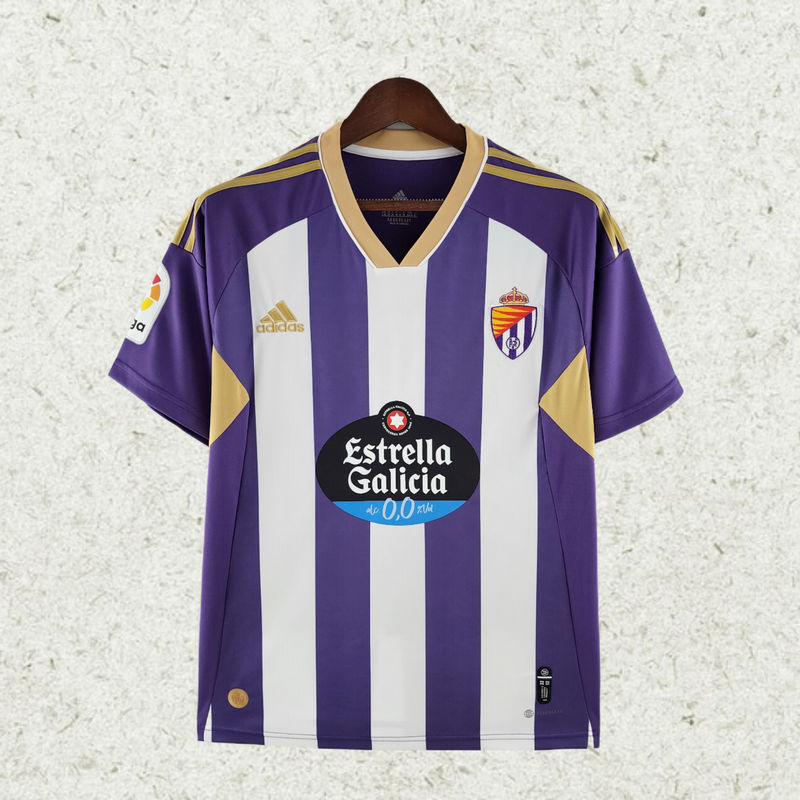 Camisa Real Valladolid I 22/23 - Torcedor Adidas - Roxa