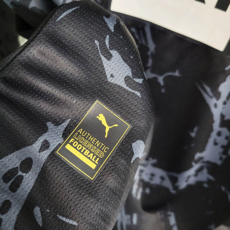 Camisa Borussia Dortmund II 22/23 - Torcedor Puma - Preta