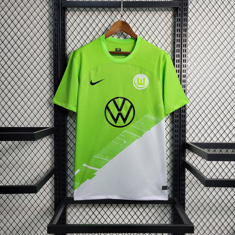 Camisa Wolfsburg I 23/24 - Torcedor Nike - Verde