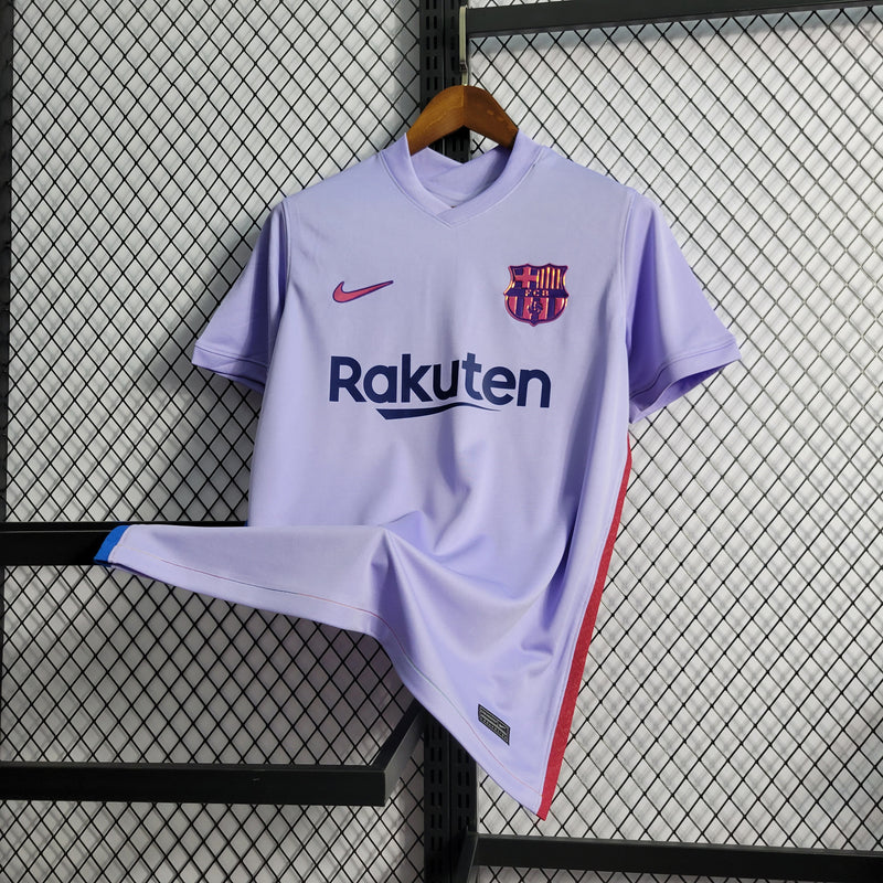 Camisa Barcelona II 21/22 - Torcedor Nike - Lilás