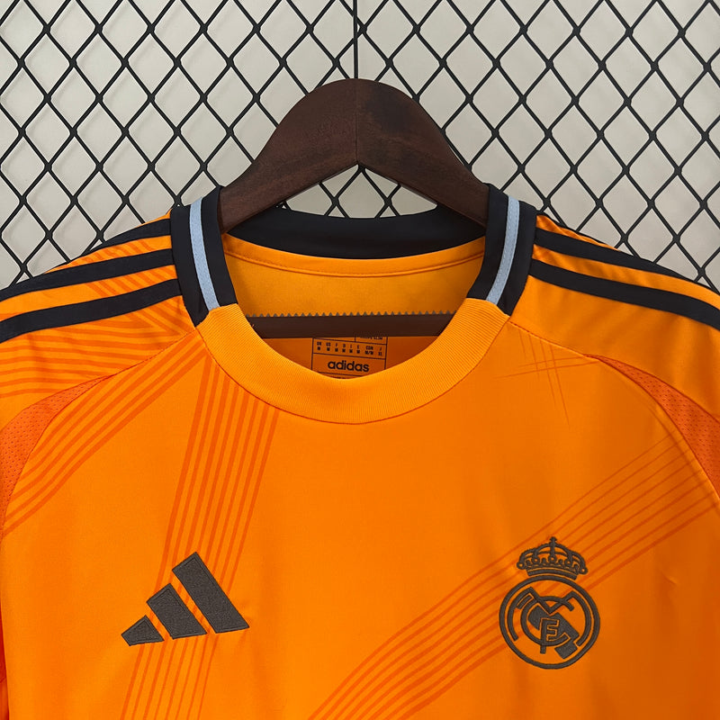 Camisa Real Madrid II 24/25 - Torcedor Adidas - Laranja