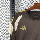 Camisa Flamengo 25/26 - Treino Adidas - Marrom