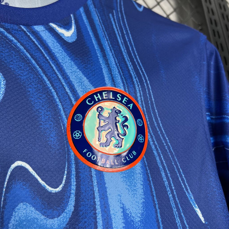 Camisa Chelsea I 24/25 - Torcedor Nike - Azul