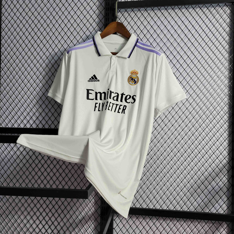 Camisa Real Madrid I 22/23 - Torcedor Adidas - Branca